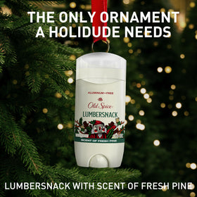 Old Spice Holidudes Limited Edition Deodorant close-up of the cap
