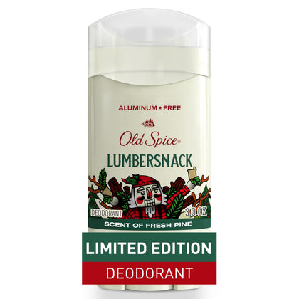 Old Spice Holidudes Limited Edition Deodorant front view with Fresh Pine scent