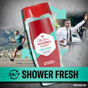 Old Spice Hydro Wash Body Wash 16 oz packaging