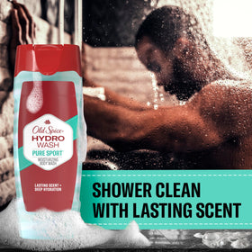 Old Spice Hydro Wash Body Wash 16 oz with lather