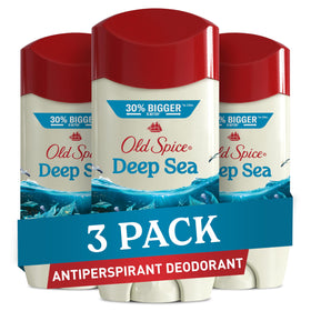 Old Spice Men's Antiperspirant & Deodorant, Deep Sea front view