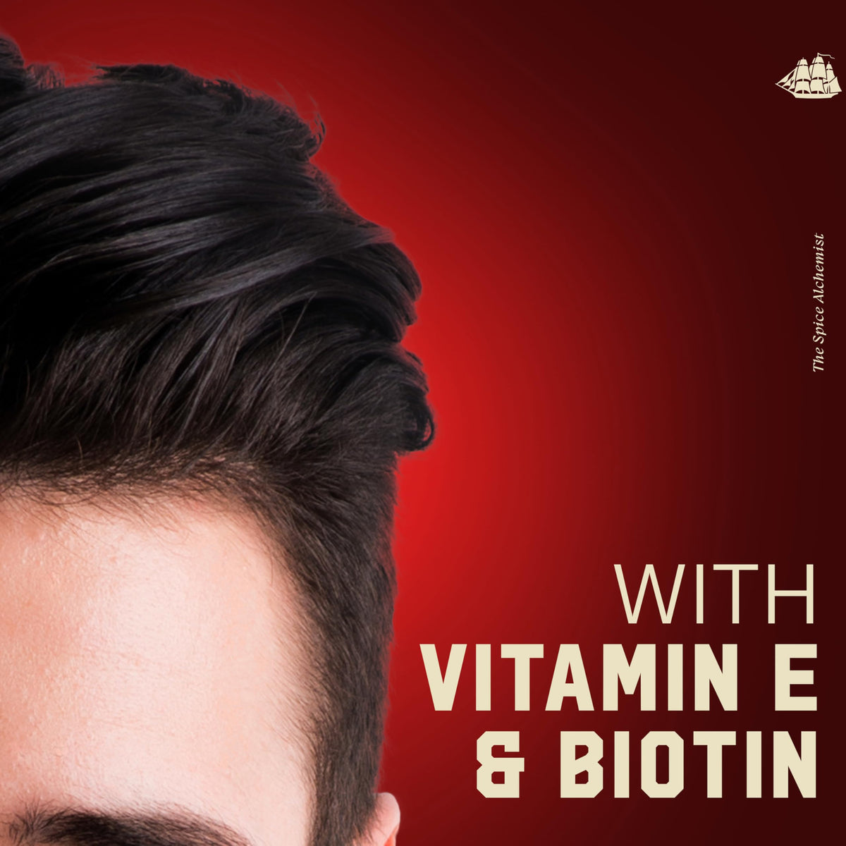 Old Spice Men's Shampoo The Spice Alchemist back label