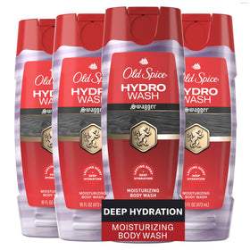 Old Spice Moisturizing Body Wash 2-in-1 Hydro Wash 16 oz front view
