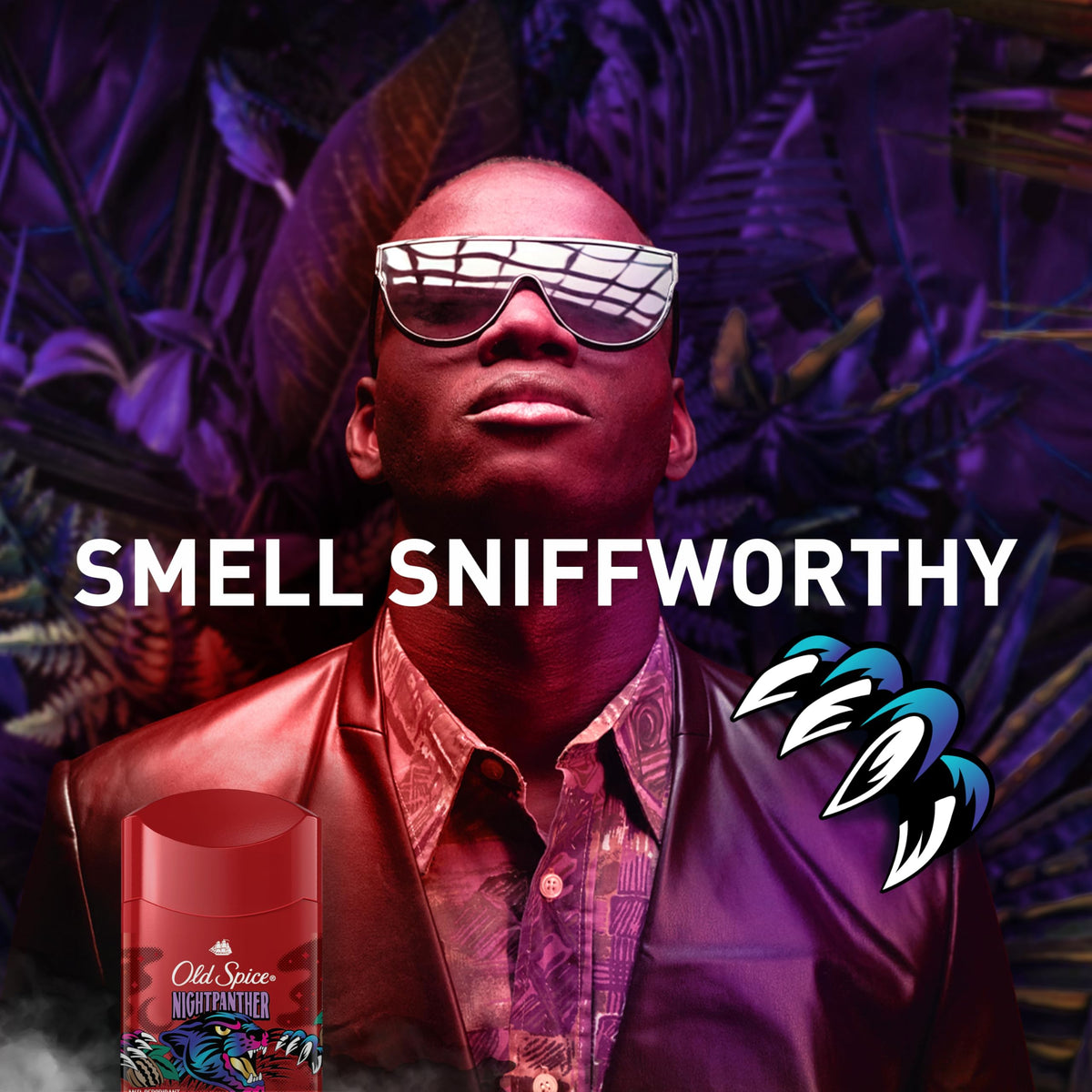 Old Spice NightPanther Antiperspirant Deodorant top view