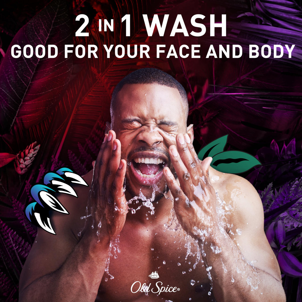 Old Spice NightPanther Body Wash 33.4 oz with lather
