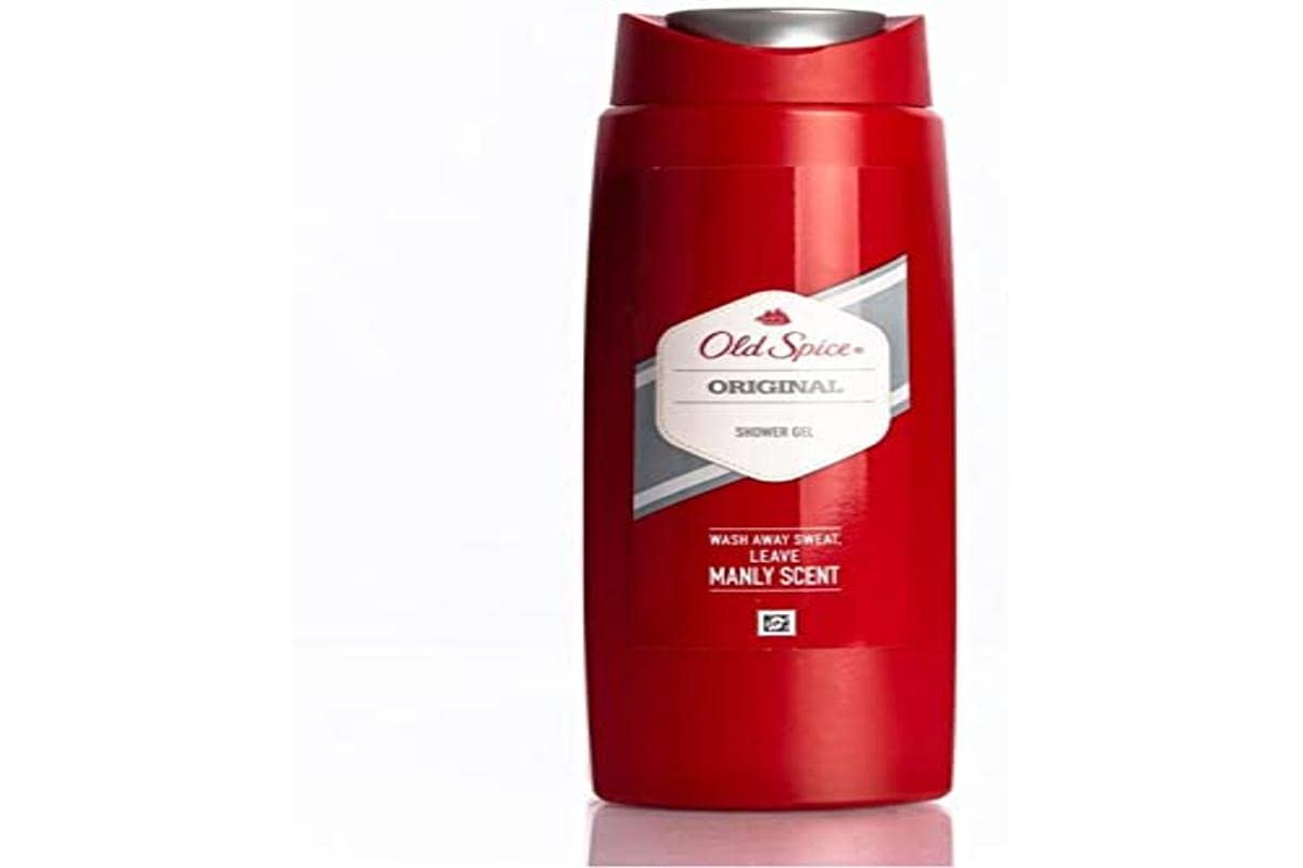 Old Spice Original Shower Gel 400ml front view with packaging