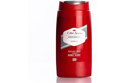 Old Spice Original Shower Gel 400ml front view with packaging