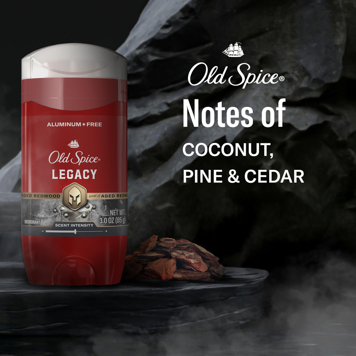 Old Spice Red Collection products displayed together