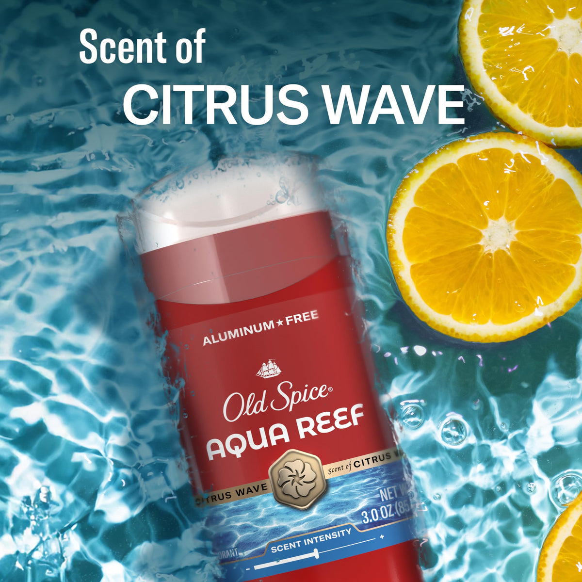 Old Spice Red Collection products displayed together