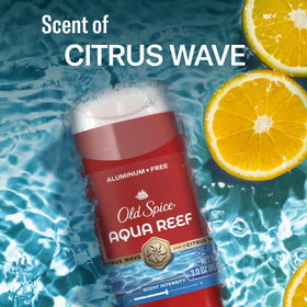 Old Spice Red Collection products displayed together