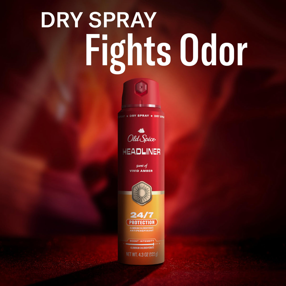 Old Spice Red Collection products including body wash