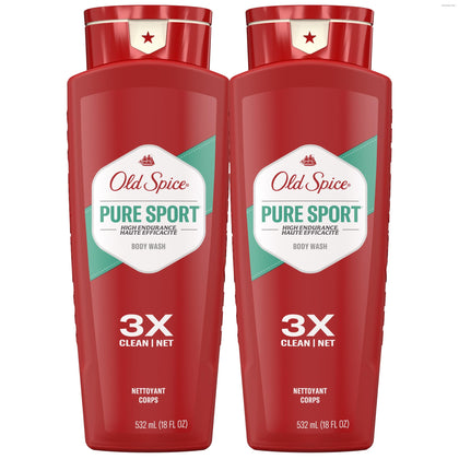 Old Spice Refreshing Body Wash for Men 24 oz front view