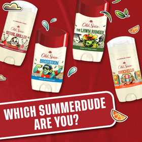 Old Spice Summerdudes collection featuring multiple scents