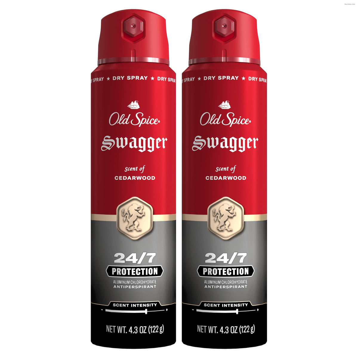 Old Spice Swagger Antiperspirant Deodorant Spray 4.3 oz front view