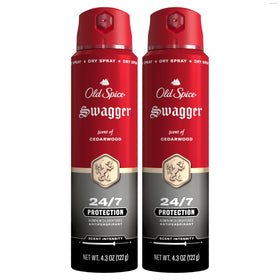 Old Spice Swagger Antiperspirant Deodorant Spray 4.3 oz front view