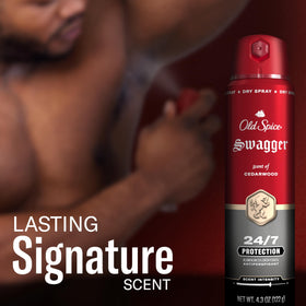 Old Spice Swagger Antiperspirant Deodorant Spray 4.3 oz packaging