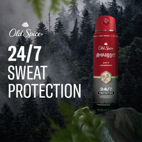 Old Spice Swagger Antiperspirant Deodorant Spray 4.3 oz side view