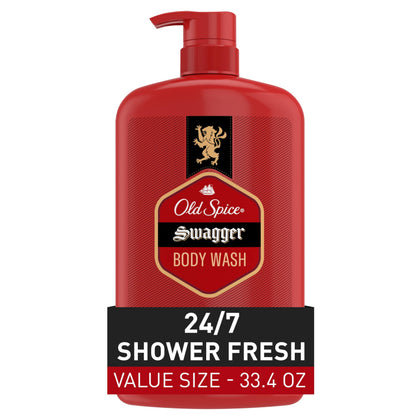 Old Spice Swagger Body Wash 33.4 fl oz front view