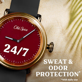 Old Spice Sweat Defense Antiperspirant 125g Fiji scent ingredients close-up