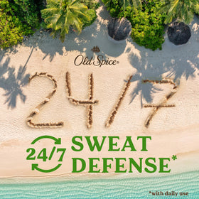 Old Spice Sweat Defense Antiperspirant 125g Fiji scent packaging