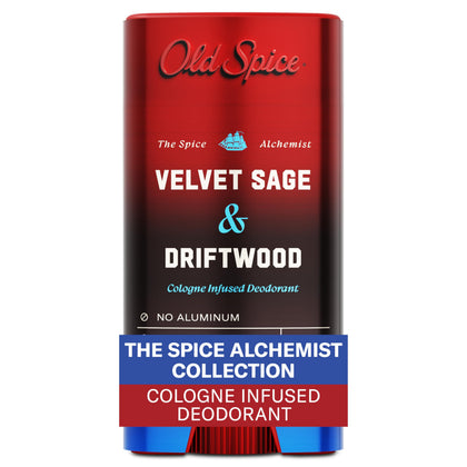 Old Spice Velvet Sage + Driftwood Deodorant front view