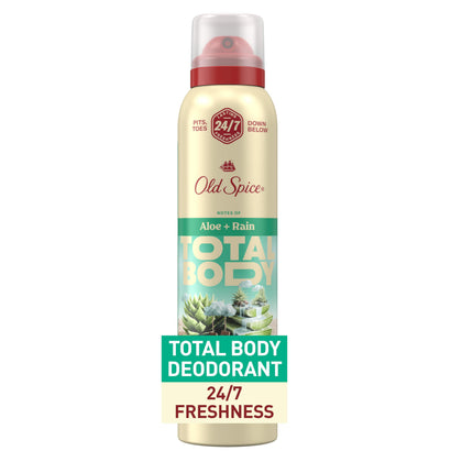 Old Spice Whole Body Deodorant Spray front view 3.5 oz