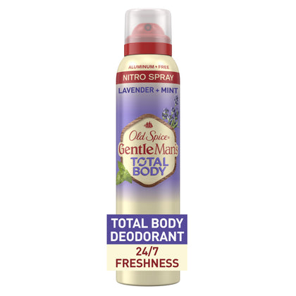 Old Spice Whole Body Deodorant Spray Lavender + Mint front view