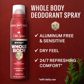 Old Spice Whole Body Deodorant Swagger 3.5oz back view