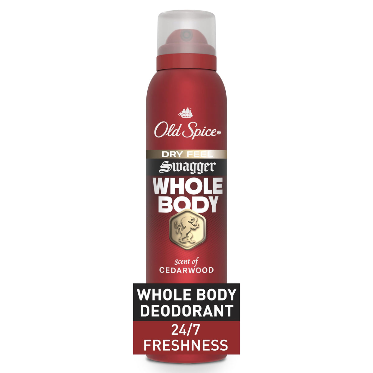 Old Spice Whole Body Deodorant Swagger 3.5oz front view