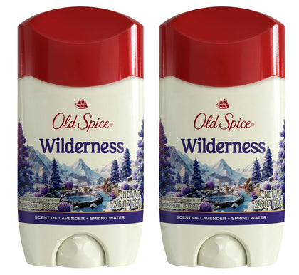 Old Spice Wilderness Anti-Perspirant & Deodorant Lavender front view