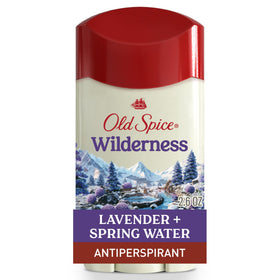 Old Spice Wilderness Lavender Antiperspirant 2.6 oz front view