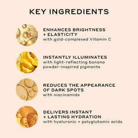 Ole Henriksen Banana Bright+ Instant Glow Moisturizer texture close-up
