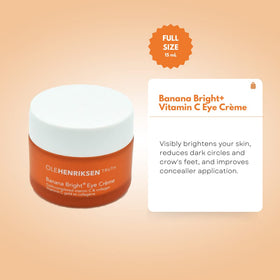 Ole Henriksen Banana Bright+ Vitamin C Eye Crème packaging