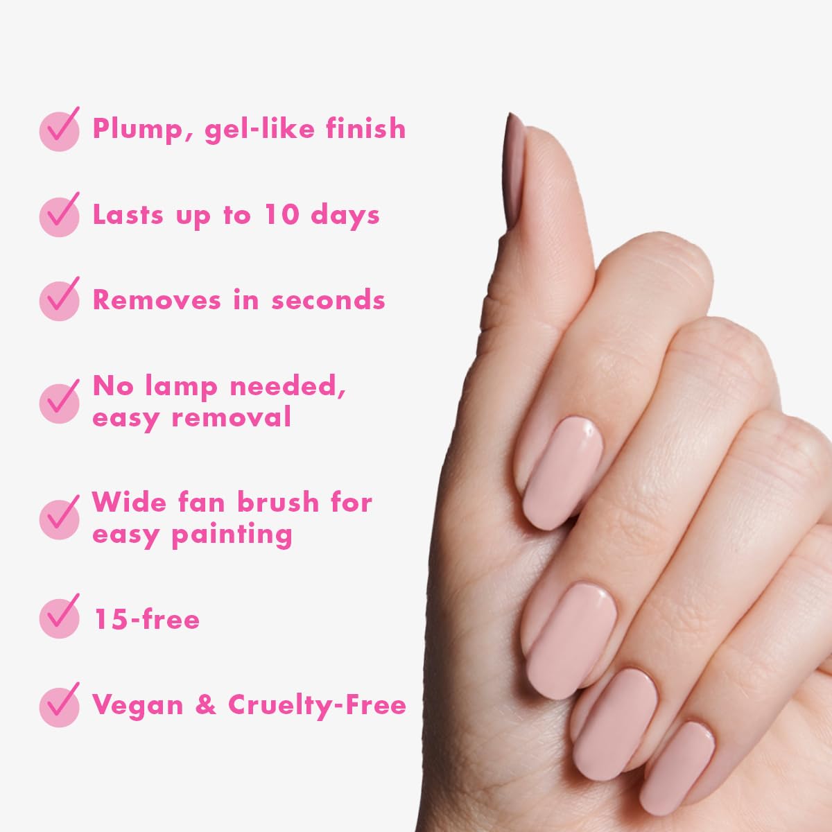 Olive & June Grateful & Kind nail polish bottle