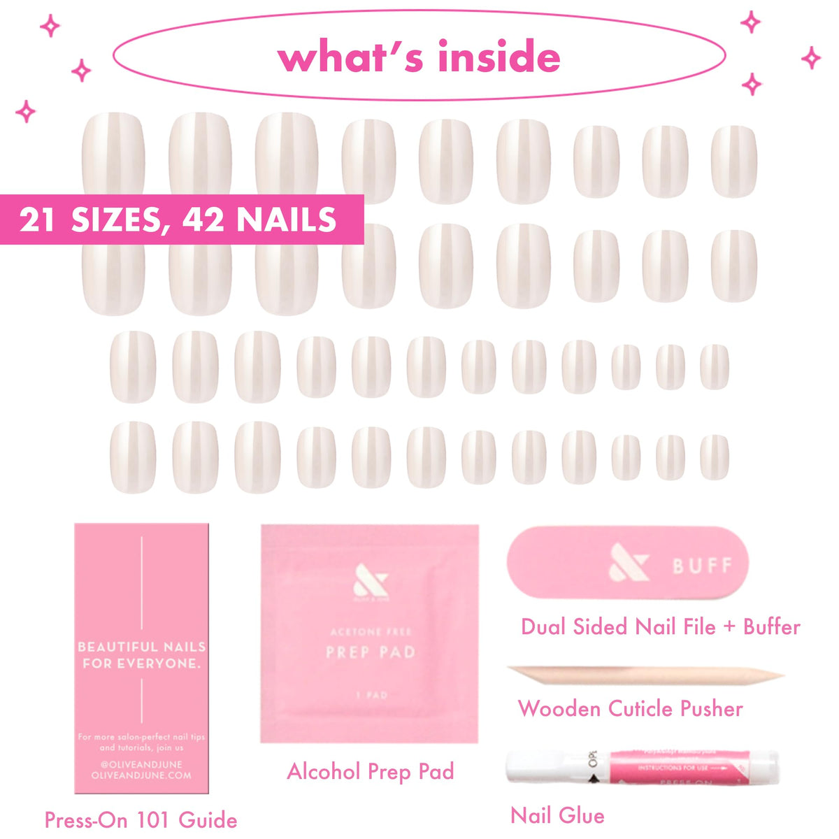 Olive & June Instant Mani nails with packaging