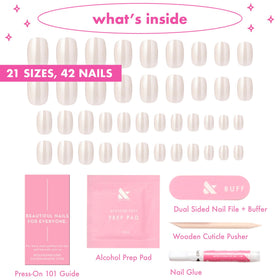 Olive & June Instant Mani nails with packaging