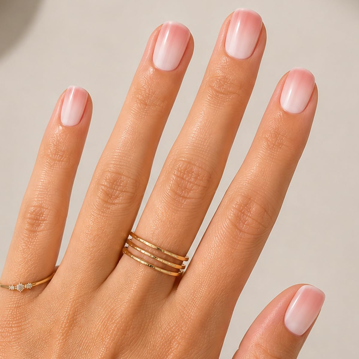 Olive & June Instant Mani Press-On Nails HZ Syrup Gradient front view