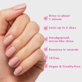 Olive & June Quick Dry Nail Polish Poodle Pink packaging