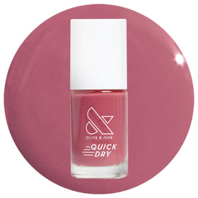 Olive & June Quick Dry Nail Polish Primrose Rosy Pink front view