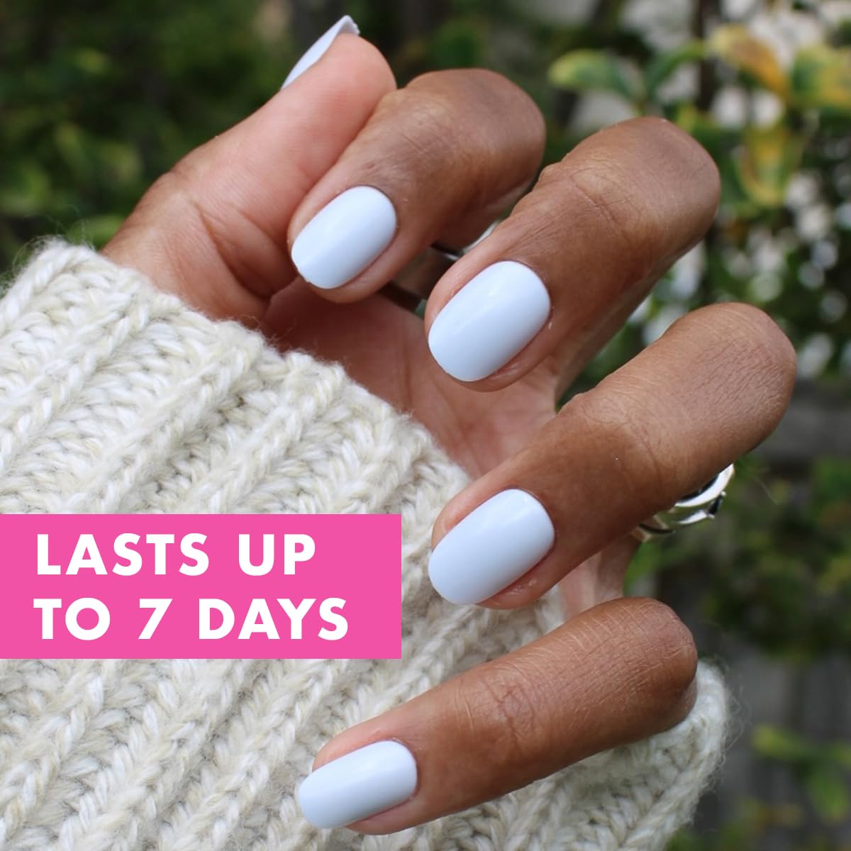 Olive & June Super Stick Press-On Nails Rink Pastel Blue packaging