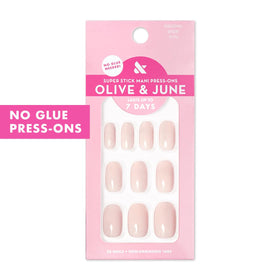 Olive & June Super Stick Press-On Nails Tutu Pastel Pink packaging