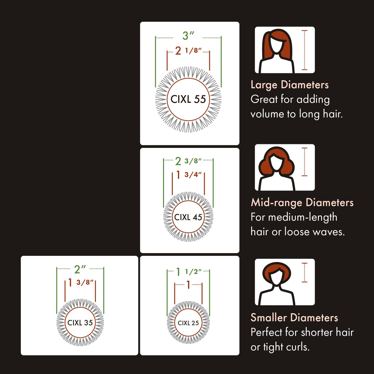 Olivia Garden Ceramic + Ion Speed XL Hair Brush showing ionic bristles