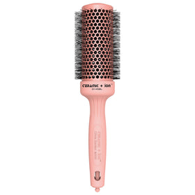 Olivia Garden CI-45BL round thermal hair brush pink front view