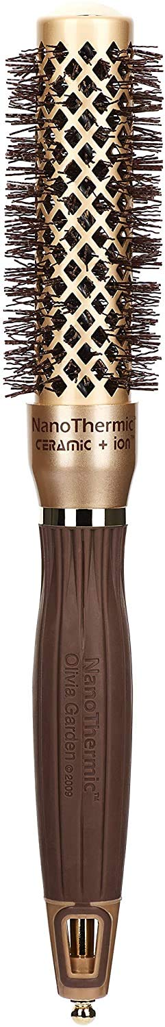 Olivia Garden NanoThermic 1" round hair brush front view
