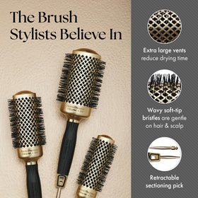 Olivia Garden NanoThermic Round Brush 1 1/4" packaging