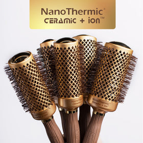 Olivia Garden NanoThermic round brush in packaging