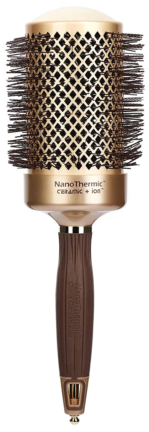 Olivia Garden NanoThermic Round Thermal Hair Brush front view