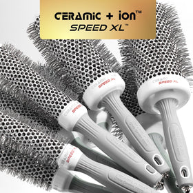 Olivia Garden Round Brush with tourmaline ionic bristles