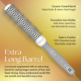 Olivia Garden Thermal Hair Brush with ergonomic grip