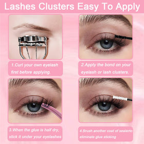 OLLAVO Lash Clusters Kit packaging front view